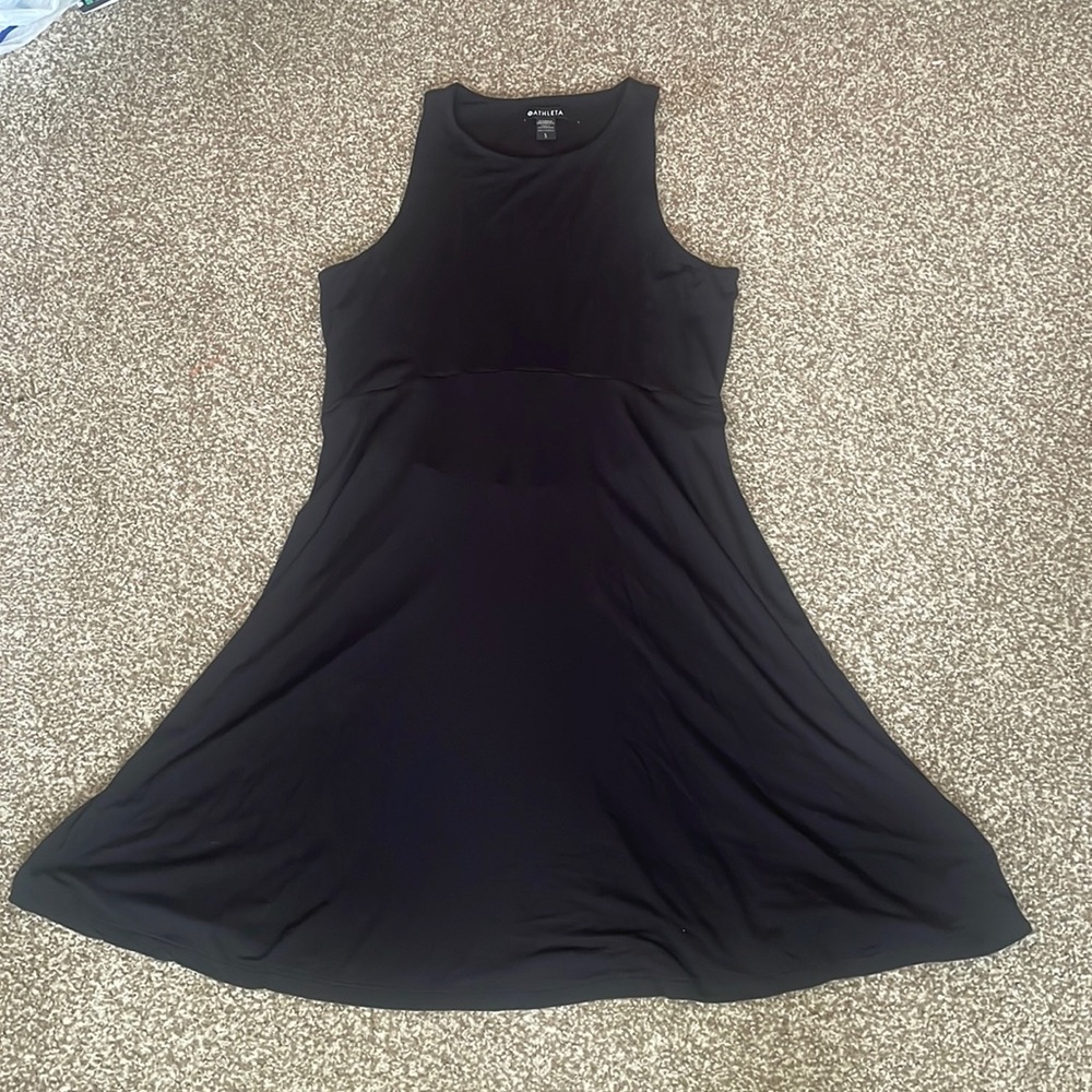 Athleta Black Sleeveless Dress
